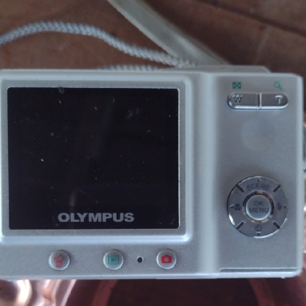 Olympus Silver Digital Camera